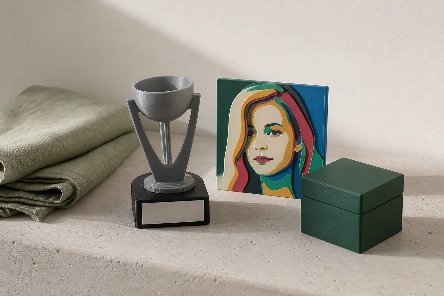 Persönliche 3D-gedruckte Geschenke für einen Geburtstag